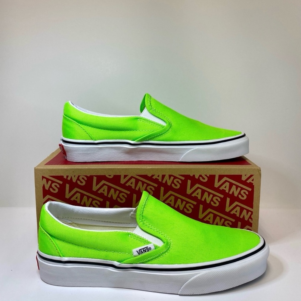 Vans Classic Slip-On (Neon) "GREEN"